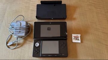 Nintendo 3ds + Paper Mario + Base de Carga