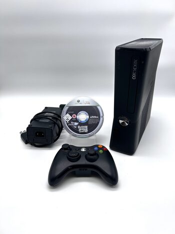 Xbox 360 S Slim 250GB (NO HDD) Žaidimų Konsolės Juodas Rinkinys