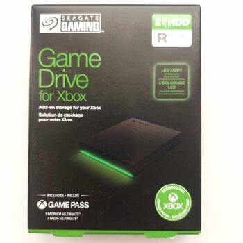 Seagate Game Drive Xbox konsolei