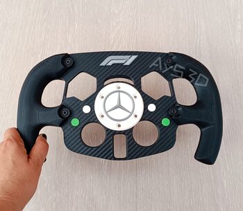 MOD F1 Formula 1 MERCEDES para Volante Logitech G29 y G923 de PS PlayStation