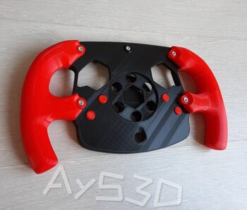 MOD F1 Fórmula 1 para Volante Logitech G920 de Xbox y PC Agarres color Rojo