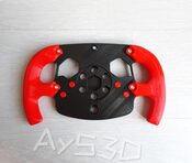 MOD F1 Fórmula 1 para Volante Logitech G920 de Xbox y PC Agarres color Rojo