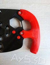 MOD F1 Fórmula 1 para Volante Logitech G920 de Xbox y PC Agarres color Rojo