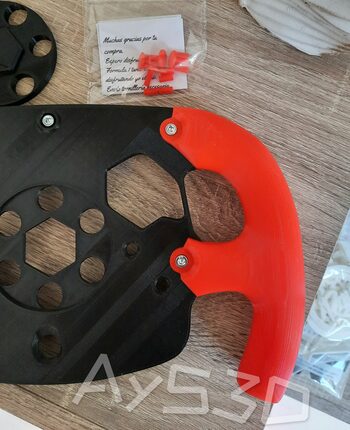 MOD F1 Fórmula 1 para Volante Logitech G920 de Xbox y PC Agarres color Rojo