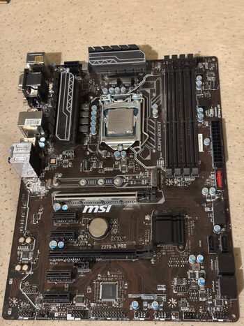 MSI Z270-A PRO Intel Z270 ATX DDR4 LGA1151 2 x PCI-E x16 Slots Motherboard