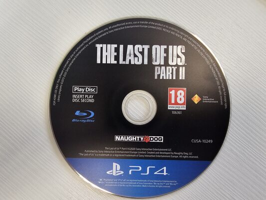 The Last of Us Part II PlayStation 4
