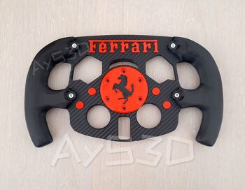 MOD F1 Fórmula 1 FERRARI para Volante Logitech G29 y G923 de PS PlayStation y PC