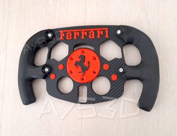 MOD F1 Fórmula 1 FERRARI para Volante Logitech G29 y G923 de PS PlayStation y PC