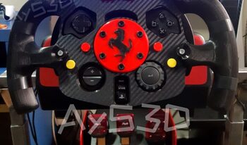 MOD F1 Fórmula 1 FERRARI para Volante Logitech G29 y G923 de PS PlayStation y PC