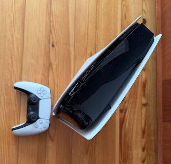 Playstation 5 Slim Digital Edition, Black & White, 1TB for sale