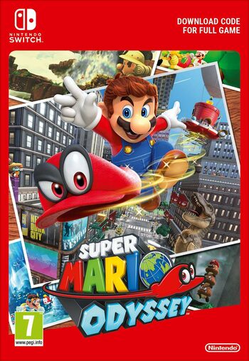 Super Mario Odyssey (Nintendo Switch) eShop Código NORTH AMERICA