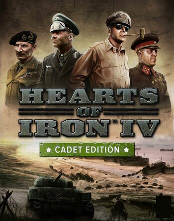 Hearts of Iron IV: Cadet Edition (PC) Steam Klucz UNITED STATES