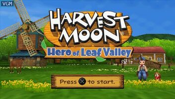 Harvest Moon: Hero of Leaf Valley PSP