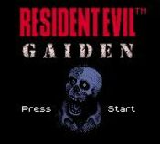 Resident Evil Gaiden Game Boy Color