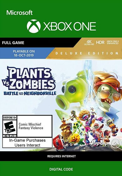 E-shop Plants vs. Zombies: Battle for Neighborville Deluxe Edition XBOX LIVE Key ARGENTINA