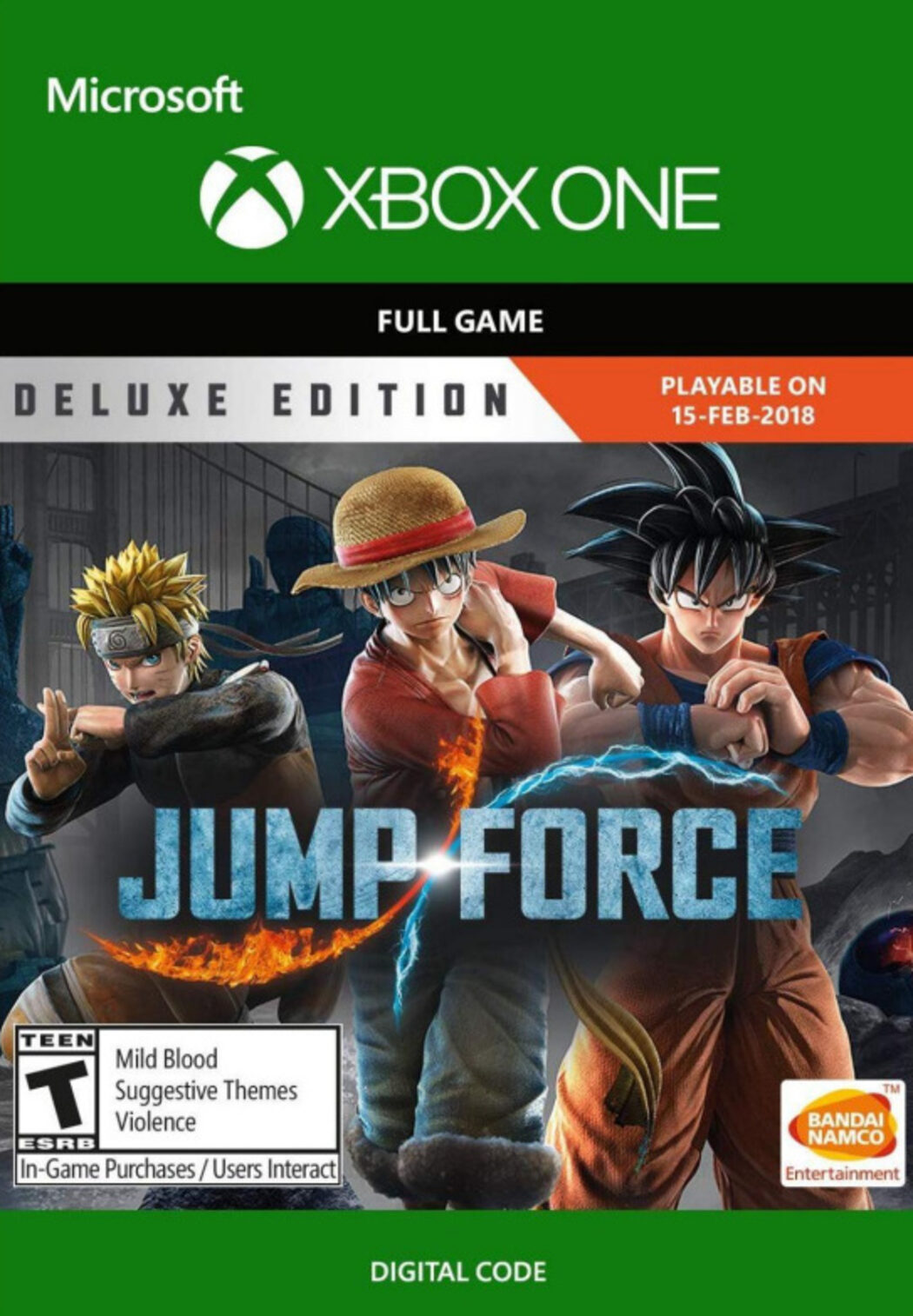 Buy Jump Force Deluxe Edition Xbox key! Cheap price | ENEBA