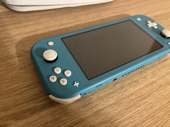 Nintendo Switch Lite, Turquoise, 32GB su žaidimu ir dėklu