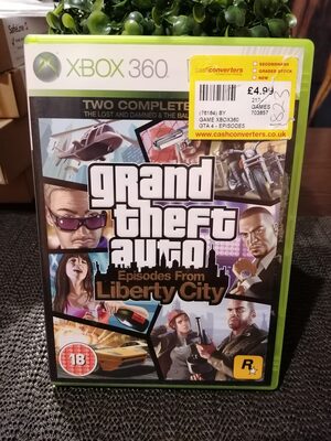 Grand Theft Auto: Episodes from Liberty City Xbox 360