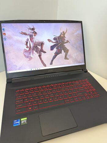 MSI GF76 11UE RTX 3060 I7 11800H 16GB RAM 512GB SSD 17,3Col 144HZ