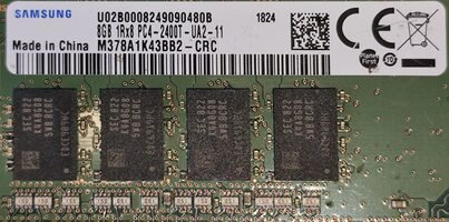 Samsung 8 GB (1 x 8 GB) DDR4-2400 Green PC RAM for sale