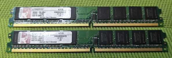 Kingston 4 GB (2 x 2 GB) DDR2-800 Green Laptop RAM