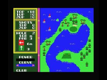 Hal's Hole in One Golf SNES