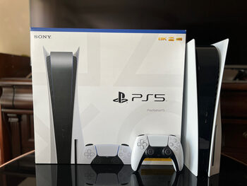 SU ŽAIDIMAIS! Apynaujis Playstation 5 Disc Bluray + Garantija + Žaidimai už 200€