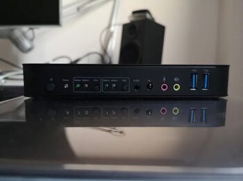 Conmutador KVM Profesional 2 puertos, 4k y usb 3.0 DIGITUS