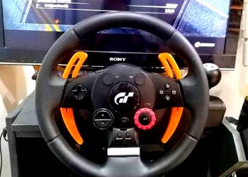 LEVAS para Volante Logitech Driving Force GT en color NARANJA de PlayStation 3  for sale