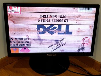 23" Monitorius Lenovo ThinkVision LT2323P . Gali tureti pabraizymu.