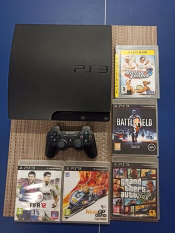 PlayStation 3 Slim, Black, 160GB