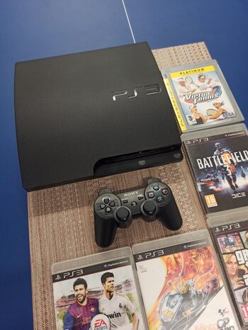 PlayStation 3 Slim, Black, 160GB