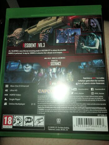 Resident Evil 3 Xbox One