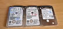 3vnt. SLIM HDD HGST/Hitachi/Toshiba 500GB.