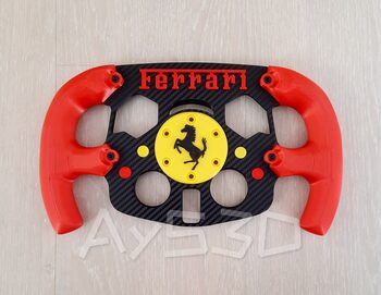 MOD F1 Formula 1 FERRARI para Volante Logitech G29 y G923 de Ps PlayStation y PC