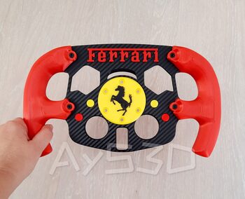 MOD F1 Formula 1 FERRARI para Volante Logitech G29 y G923 de Ps PlayStation y PC