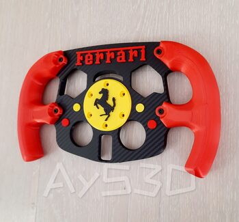 MOD F1 Formula 1 FERRARI para Volante Logitech G29 y G923 de Ps PlayStation y PC