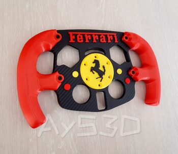 MOD F1 Formula 1 FERRARI para Volante Logitech G29 y G923 de Ps PlayStation y PC