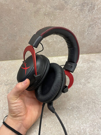 HyperX Cloud II žaidimų ausinės for sale