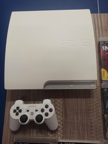 PlayStation 3 Slim, White, 320GB