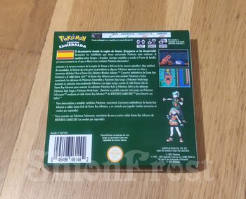 Caja Pokemon Edición Esmeralda