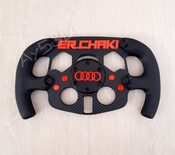 MOD F1 Fórmula 1 PERSONALIZADO con TU NOMBRE + AUDI xa Volante Logitech G29 G923