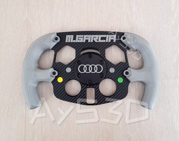 Buy MOD F1 Fórmula 1 PERSONALIZADO con TU NOMBRE + AUDI xa Volante Logitech G29 G923