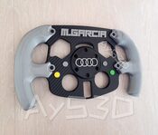 MOD F1 Fórmula 1 PERSONALIZADO con TU NOMBRE + AUDI xa Volante Logitech G29 G923 for sale