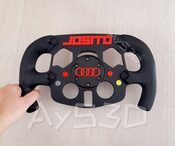 MOD F1 Fórmula 1 PERSONALIZADO con TU NOMBRE + AUDI xa Volante Logitech G29 G923