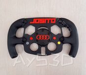 MOD F1 Fórmula 1 PERSONALIZADO con TU NOMBRE + AUDI xa Volante Logitech G29 G923