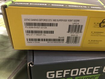 Redeem Zotac GeForce GTX 1660 SUPER 6 GB 1530-1785 Mhz PCIe x16 GPU