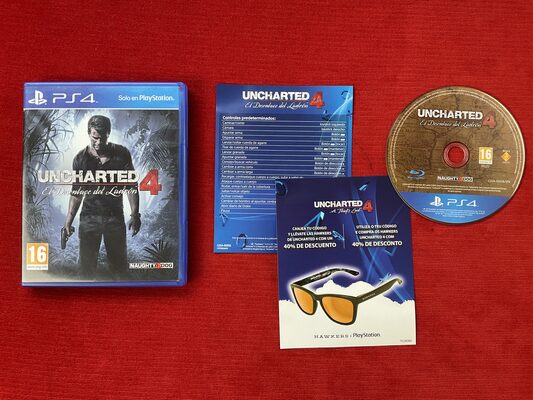 Uncharted 4: A Thief's End (Uncharted 4: El Desenlace Del Ladrón) PlayStation 4