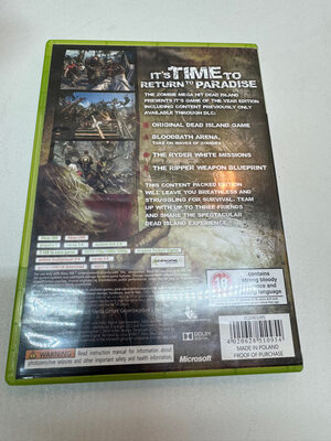 Dead Island Xbox 360