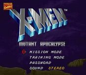 X-Men: Mutant Apocalypse SNES